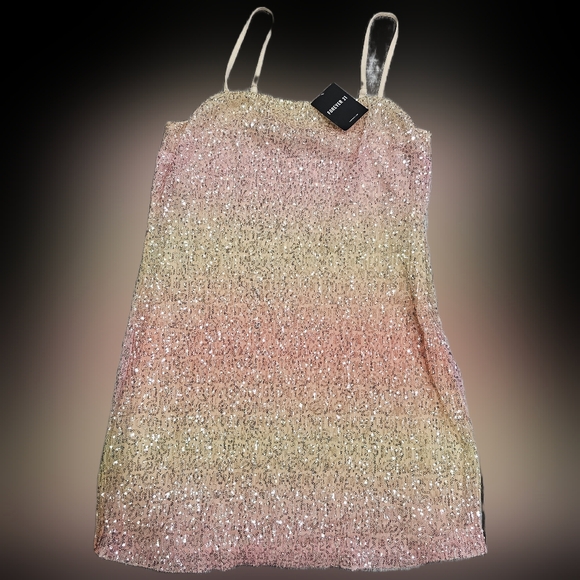 Forever 21 sequin cami mini dress - Picture 6 of 7
